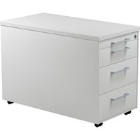 mauser HxD 529 x 800 mm, 3 drawers, HxD 529 x 800 mm, 3 drawers, light grey / light grey / light grey