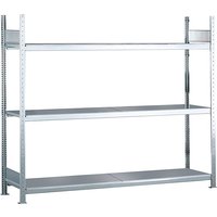 SCHULTE plug-in, plug-in, HxWxD 2000 x 2000 x 600 mm, steel shelves, standard shelf unit