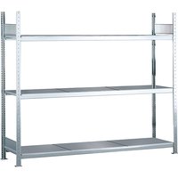 SCHULTE plug-in, plug-in, HxWxD 2000 x 2500 x 500 mm, steel shelves, standard shelf unit