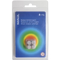 MAUL Ø 10 mm, Ø 10 mm, pack of 16, adhesive force 4 kg