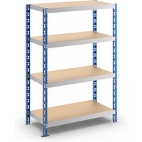 eurokraft basic chipboard shelves, chipboard shelves, HxWxD 1508 x 1050 x 500 mm, standard shelf unit