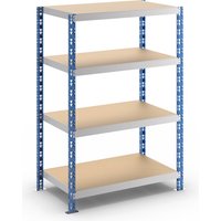 eurokraft basic chipboard shelves, chipboard shelves, HxWxD 1508 x 1050 x 600 mm, standard shelf unit