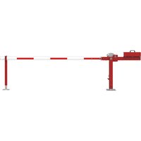 Mannus with counterbalance weight and fixed support arm, with counterbalance weight and fixed support arm, barrier beam length 3.5 m