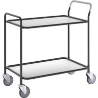 Kongamek 2 shelves, LxWxH 1020 x 555 x 965 mm, 2 shelves, LxWxH 1020 x 555 x 965 mm, black / white