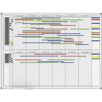 Standard Yearly Planner | 2 x 6 months | Includes Accessory Set | WxH 1200 x 900 mm