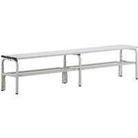 Sypro HxD 450 x 350 mm, HxD 450 x 350 mm, length 2000 mm, light grey, shoe rack