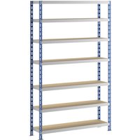 D , with moulded chipboard shelves, D , with moulded chipboard shelves, standard shelf unit, HxW 2522 x