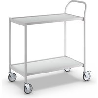 HelgeNyberg 2 shelves, LxW 800 x 420 mm, 2 shelves, LxW 800 x 420 mm, grey/grey