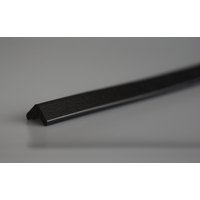 SHG type E, 1 m piece, type E, 1 m piece, black, magnetic