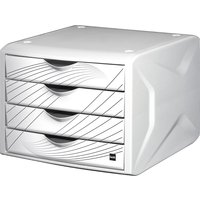 helit HxWxD 212 x 262 x 330 mm, pack of 5, HxWxD 212 x 262 x 330 mm, pack of 5, drawer design white queen