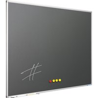 SMIT VISUAL board colour grey, board colour grey, WxH 1500 x 1000 mm