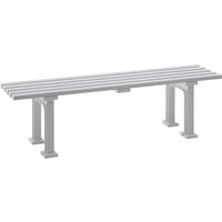 with 5 slats, with 5 slats, length 1500 mm, white