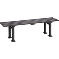 with 5 slats, with 5 slats, length 1500 mm, brown