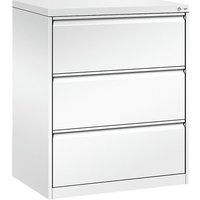 C+P 2 track, 3 drawers, 2 track, 3 drawers, traffic white