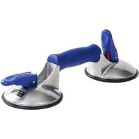 Bohle 2 head aluminium body, max. load 60 kg, 2 head aluminium body, max. load 60 kg, disc Ø 120 mm
