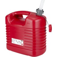 PRESSOL flexible spout, capacity 20 l, pack of 5, flexible spout, capacity 20 l, pack of 5, red