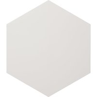 Chameleon sheet steel, enamelled – hexagonal, sheet steel, enamelled - hexagonal, Ø 600 mm, white