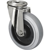 wheel Ø x width 200 x 46 mm, bolt hole, 2+ items, wheel Ø x width 200 x 46 mm, bolt hole, 2+ items, swivel castor, ball bearings
