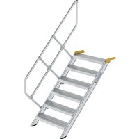 MUNK perforated sheet steel steps, step width 800 mm, perforated sheet steel steps, step width 800 mm, 6 steps