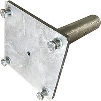 Moravia for a 2-scooter parking rail, for a 2-scooter parking rail, incl. screws and plate