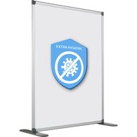 SMIT VISUAL enamelled, antibacterial board surface, enamelled, antibacterial board surface, HxWxD 1500 x 1250 x 500 mm