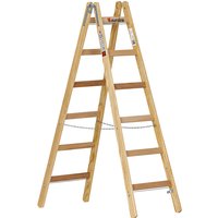 euroline with bucket hook, with bucket hook, 2 x 6 rungs