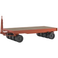 40 t, 4-wheel linked Ackermann steering, 40 t, 4-wheel linked Ackermann steering, platform 4.0 x 2.0 m