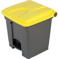 Probbax capacity 30 l, WxHxD 410 x 435 x 400 mm, capacity 30 l, WxHxD 410 x 435 x 400 mm, grey, yellow lid