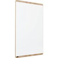 frame in wood finish, board white, frame in wood finish, board white, WxH 1000 x 1500 mm