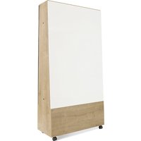 Mobile Whiteboard | BASIC Version รขโฌโ Sheet Steel |Painted | Board WxH 1000 x 1500 mm