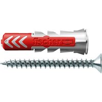 fischer with countersunk screw, with countersunk screw, 6 x 30 S LD, pack of 50, 3+ items