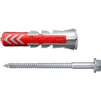 fischer with screw, with screw, 10 x 50 S LD, pack of 25, 2+ items