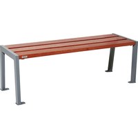 PROCITY height 437 mm, height 437 mm, length 1200 mm, charcoal, mahogany