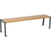 PROCITY height 437 mm, height 437 mm, length 1800 mm, charcoal, light oak finish