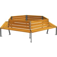 PROCITY height 821 mm, height 821 mm, length 2930 mm, charcoal, light oak finish
