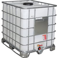 capacity 1000 l, on steel skid pallet, capacity 1000 l, on steel skid pallet, NW opening 225 mm / NW outlet 50 mm