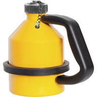 with screw cap and earth connection, with screw cap and earth connection, capacity 1 l
