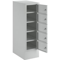 Wolf 1 compartment, 1 compartment, light grey, 5 compartments