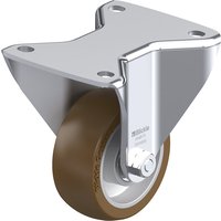 Blickle wheel Ø 100 mm, max. load 400 kg, wheel Ø 100 mm, max. load 400 kg, plate dimensions 140 x 110 mm