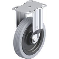 Blickle plate dimensions 90 x 66 mm, plate dimensions 90 x 66 mm, wheel Ø 125 mm, max. load 100 kg