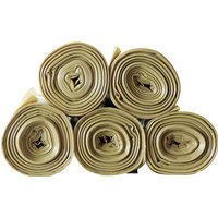 pack of 300, LxW 1020 x 580 mm, pack of 300, LxW 1020 x 580 mm, yellow, 15 rolls, 20 bags/roll