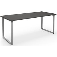 depth 800 mm, depth 800 mm, width 1800 mm, dark grey / silver