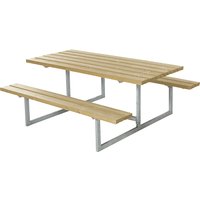 for 6 people, for 6 people, depth 1600 mm, without backrest, brown