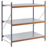max. bay load 6000 kg, max. bay load 6000 kg, HxWxD 2000 x 1923 x 1100 mm, standard shelf unit