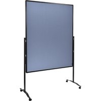 Legamaster board size 1200 x 1500 mm, felt, board size 1200 x 1500 mm, felt, blue grey, fixed