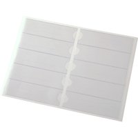EICHNER transparent, transparent, HxW 35 x 115 mm, pack of 100, 3+ packs