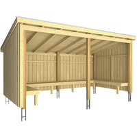 made of wood, made of wood, HxWxD 2200 x 2180 x 4320 mm (9.5 m²)