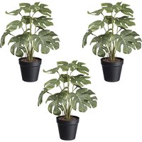 plastic pot, pack of 3, plastic pot, pack of 3, height 380 mm