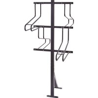 Mottez 4 parking spaces, W 1236 mm, 4 parking spaces, W 1236 mm, black