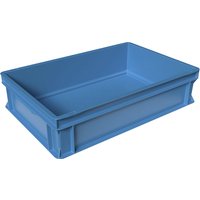 LxWxH 600 x 400 x 145 mm, LxWxH 600 x 400 x 145 mm, blue, pack of 4